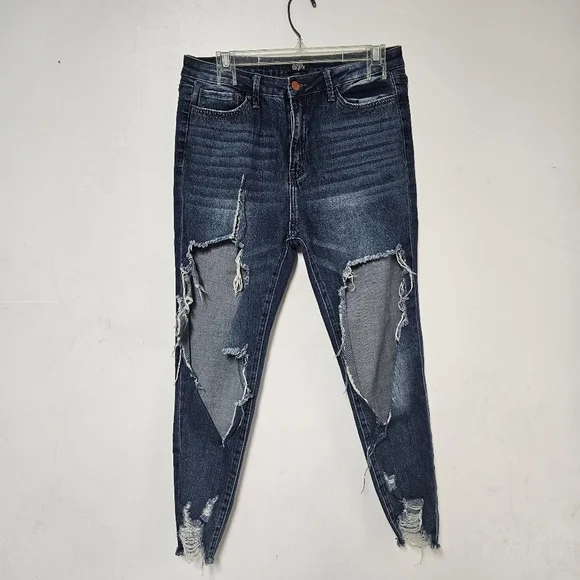 Simple Soclety High Waist Jeans Size 13/ 31 - Picture 1 of 15
